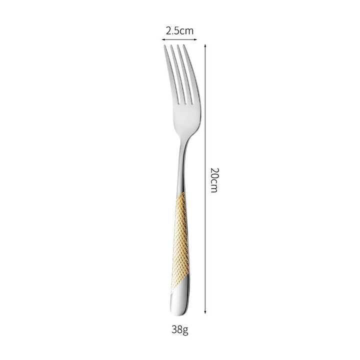 Fine and elegant table knife with non-slip handle Kalsten