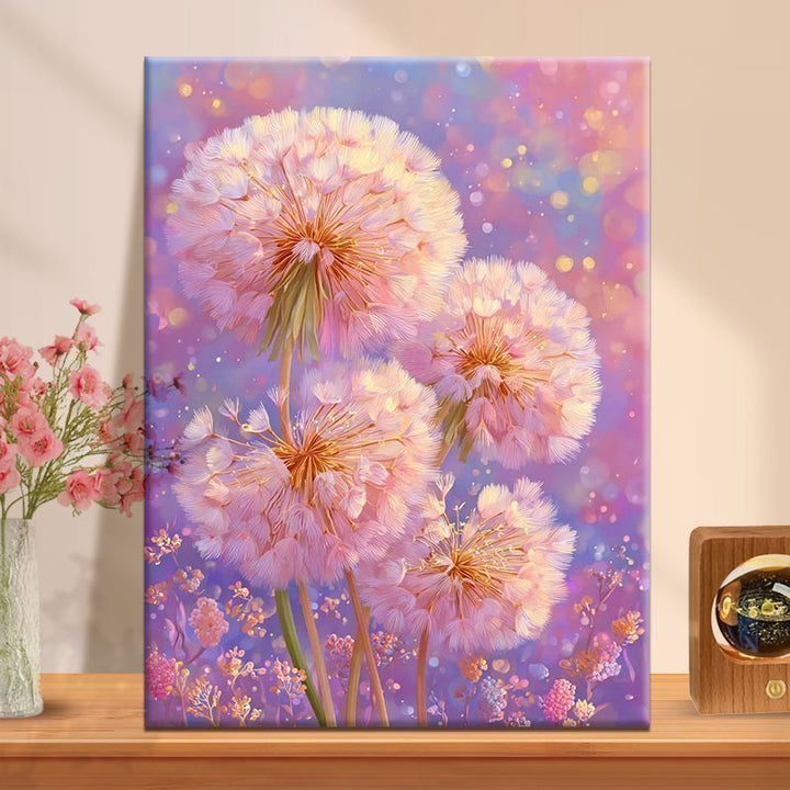 Floral Fantasy Illustration Canvas Art Kalsten