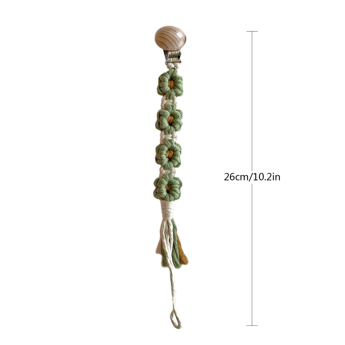 Decorative Floral Eyewear Chain Acalora