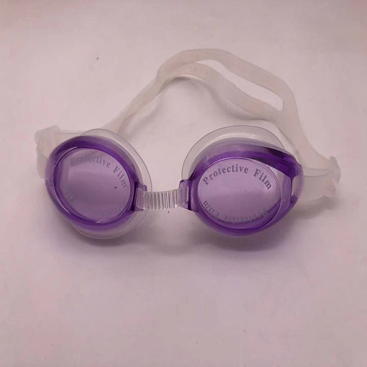 Sport swimming goggles with high-performance anti-fog coating and flexible silicone strap Kalsten