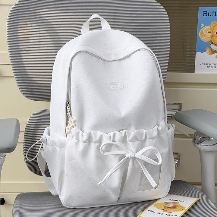 Functional Drawstring School Backpack