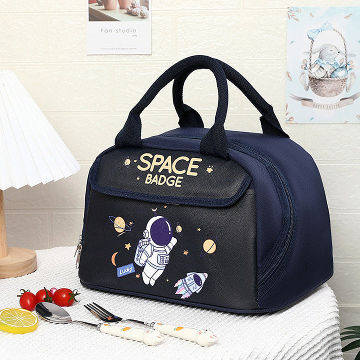 Insulated Space-Themed Lunch Bag Kalsten