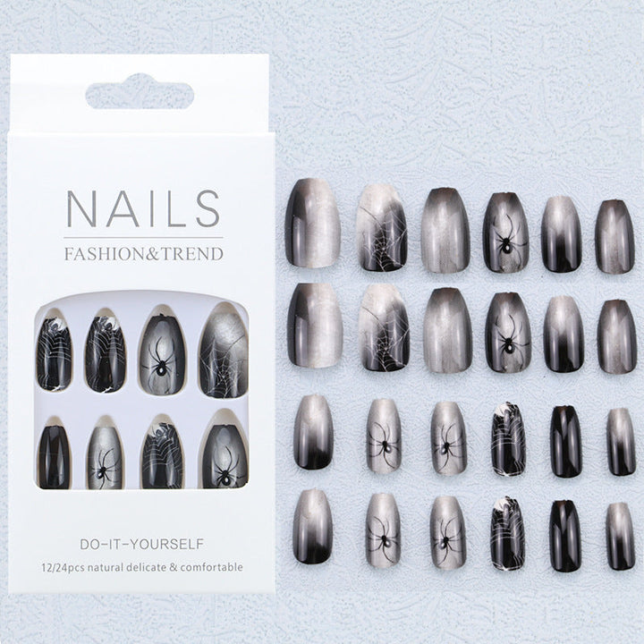 Artistic Graphic Press-On Nail Set Kalsten