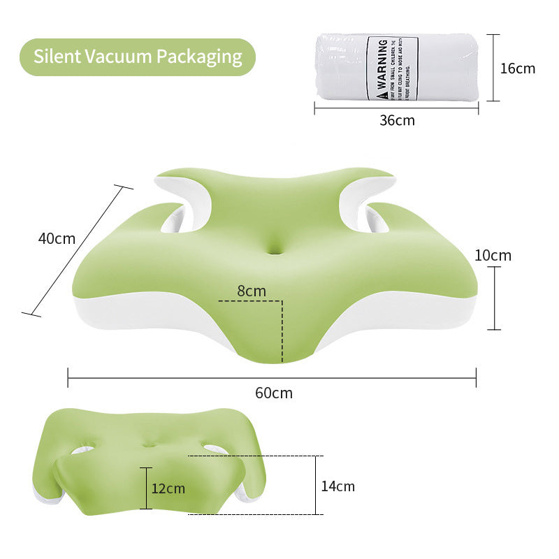 Ergonomic Neck And Shoulder Sleep Pillow With Cooling Gel Surface Kalsten