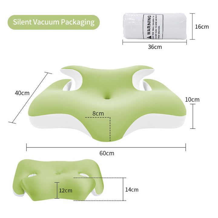 Ergonomic Neck And Shoulder Sleep Pillow With Cooling Gel Surface Kalsten