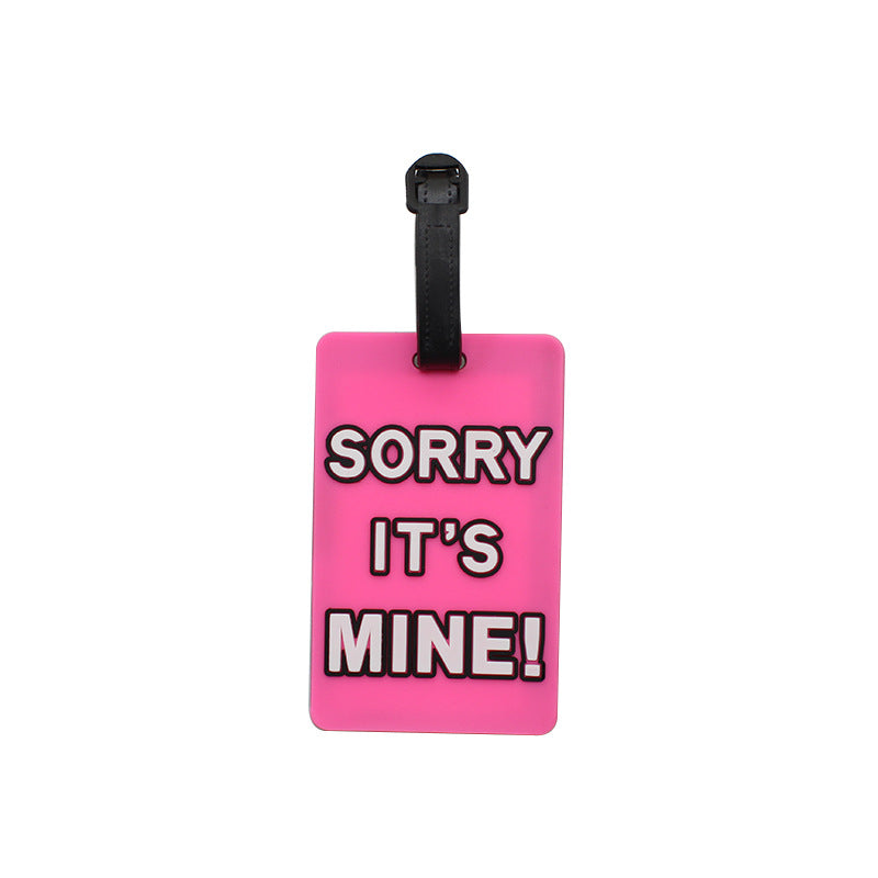 Unisex Luggage Tag with Funny Message Kalsten
