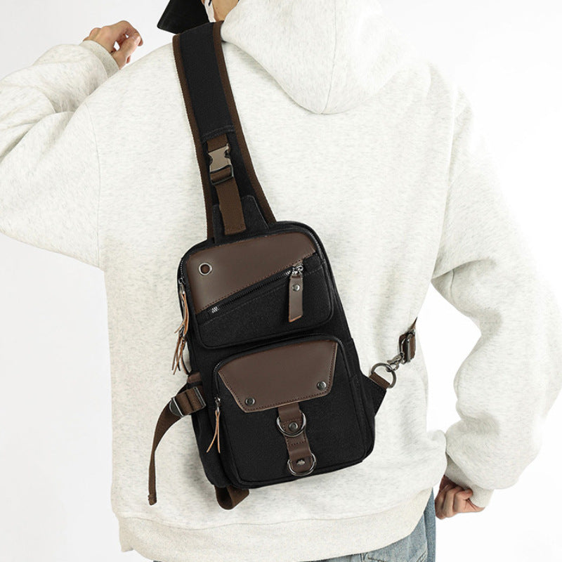 Casual Multi-Pocket Sling Bag Kalsten