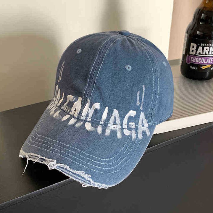 Unisex Distressed Graphic Dad Hat Kalsten