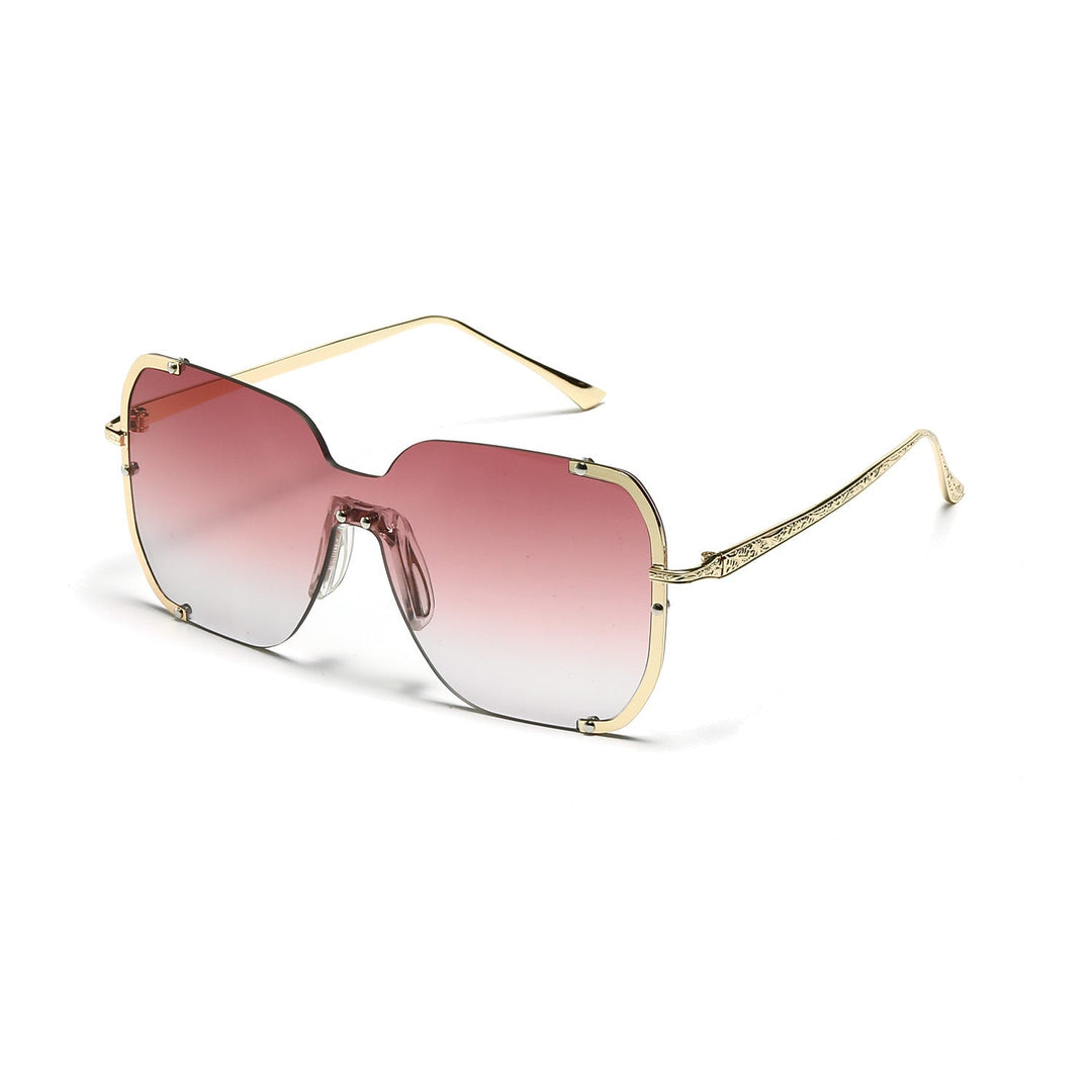 Women large stylish sun protection glasses Kalsten