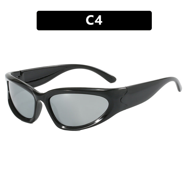 Women's sporty sunglasses with ergonomic design and polarized lenses Kalsten