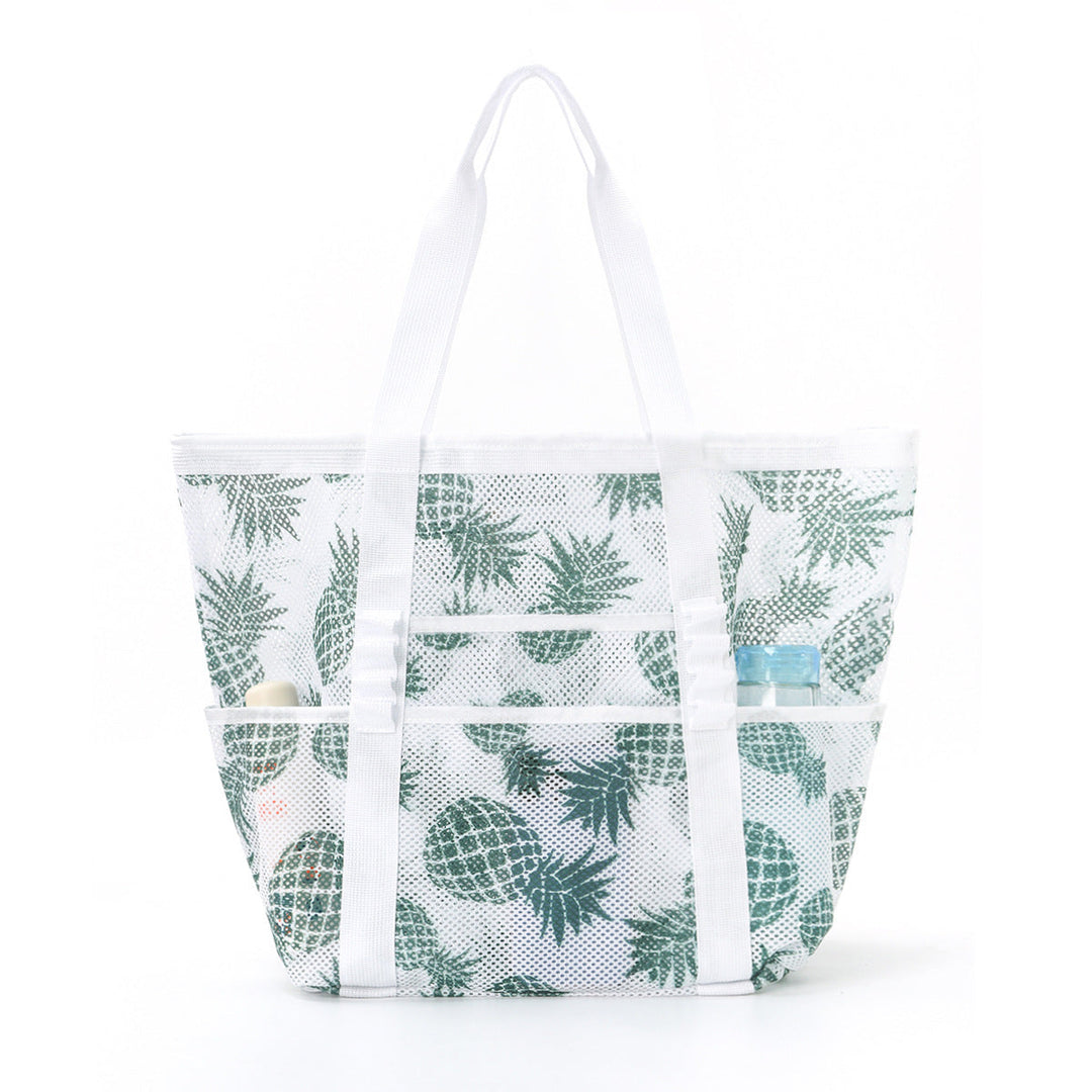 Practical Beach Bag in Airy Mesh Design Kalsten
