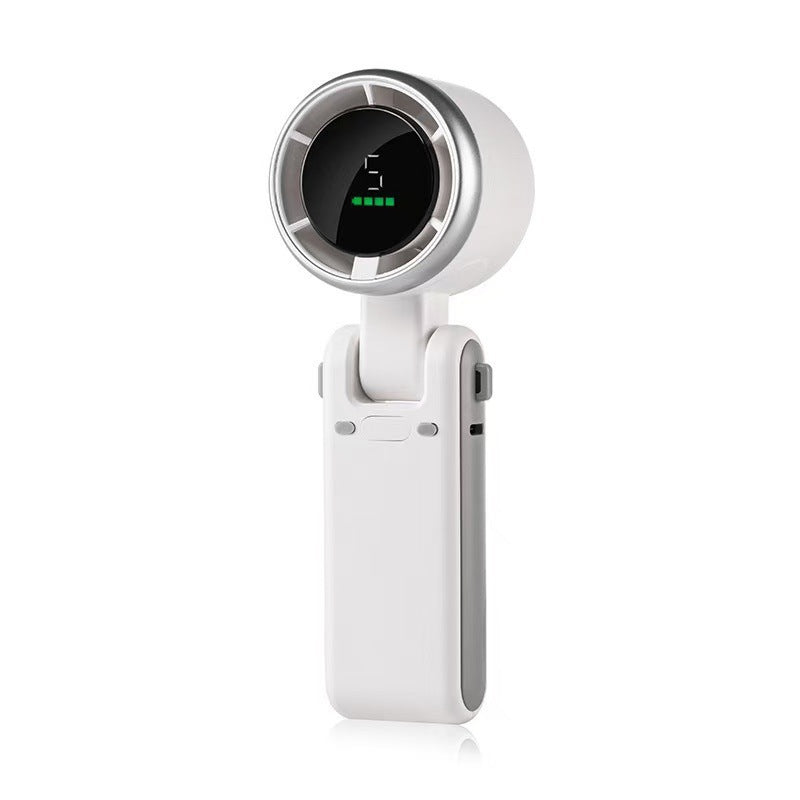 Ladies portable mini solar fan with intelligent temperature control Kalsten