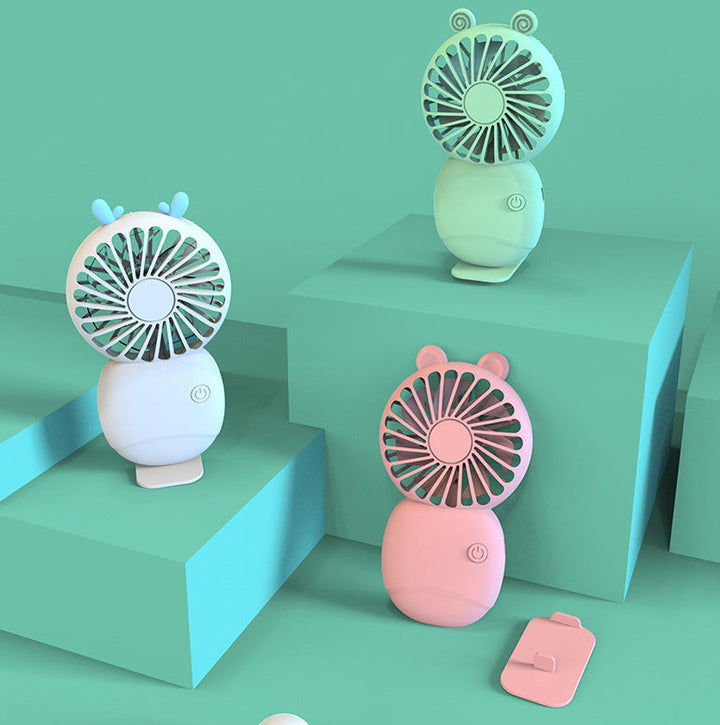 Stylish Rechargeable Mini Desk Fan Kalsten
