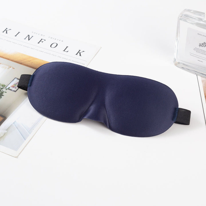 Unisex nan anatomically shaped sleep mask with formed eye sockets, lightweight foam core, and elastic comfort band Kalsten