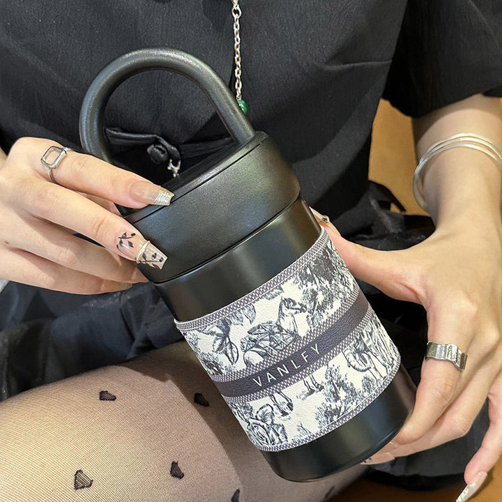 Women's Insulated Bottle with Practical Carry Handle Kalsten
