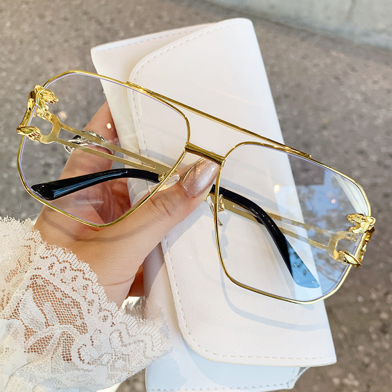 Ladies square sunglasses with luxurious metal frame Kalsten