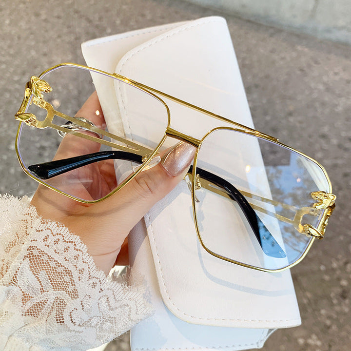 Ladies square sunglasses with luxurious metal frame Kalsten