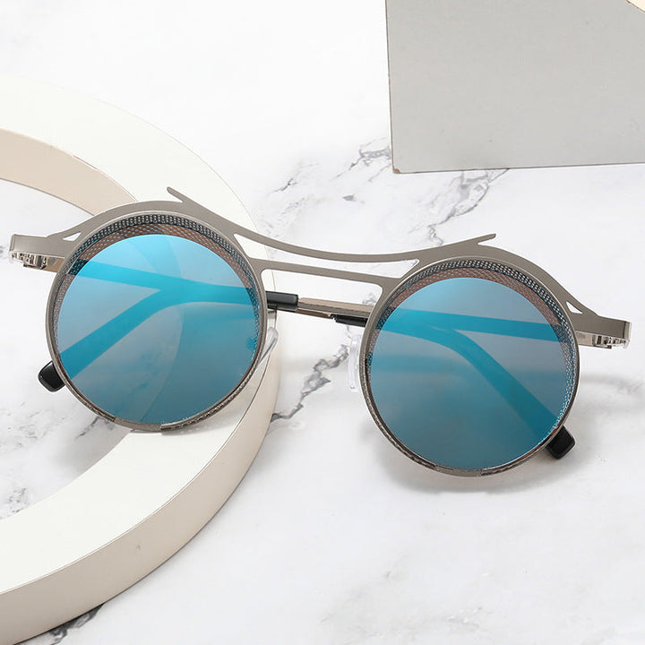 Women's fashionable round sunglasses with extravagant design Kalsten