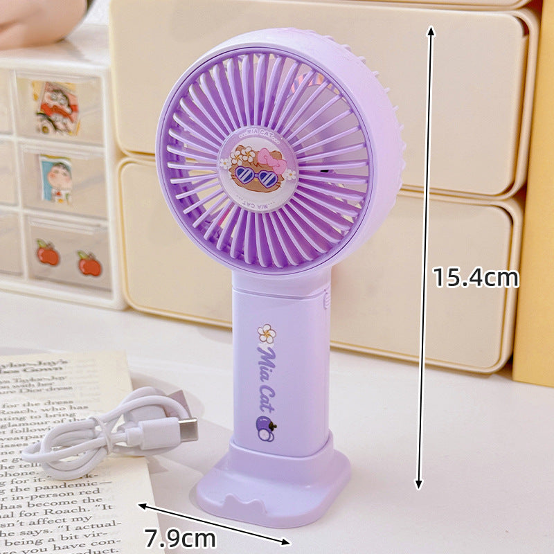 Ladies Portable Mini Fan with Cute Penguin Design Kalsten