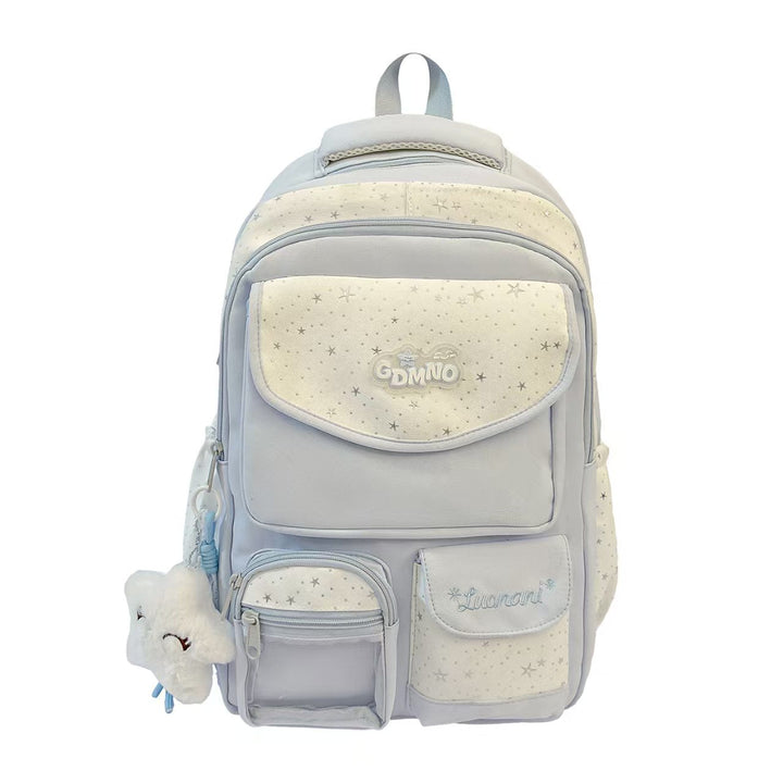 Star Patterned School Backpack Kalsten