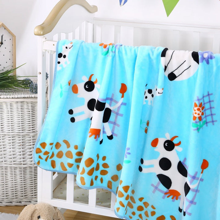 Children's Cartoon Character Fleece Blanket Kalsten