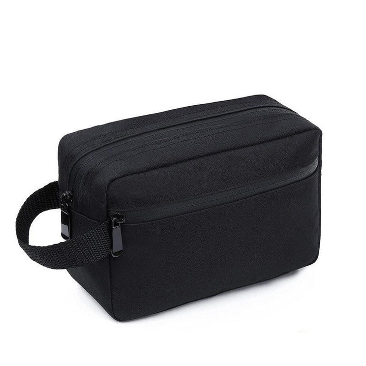 Practical cosmetic bag with two zippers Kalsten