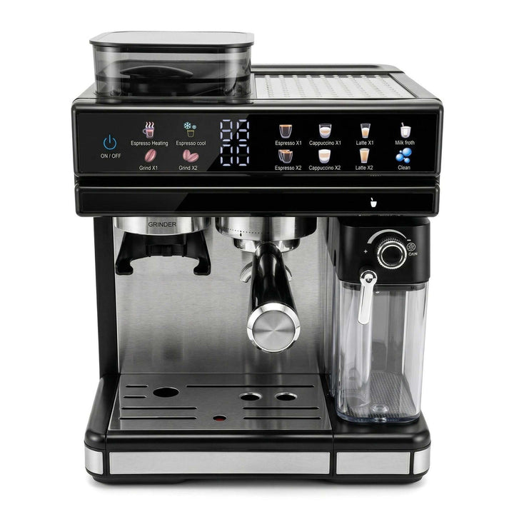 Espresso machine with integrated grinder and precise temperature control Kalsten