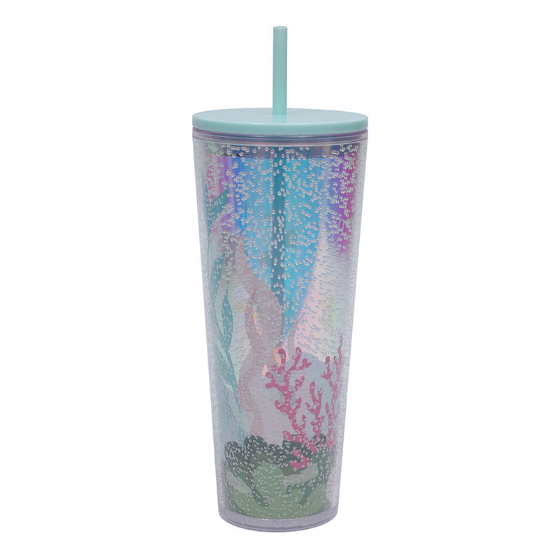 Women's design drinking cup with sparkle effect Kalsten