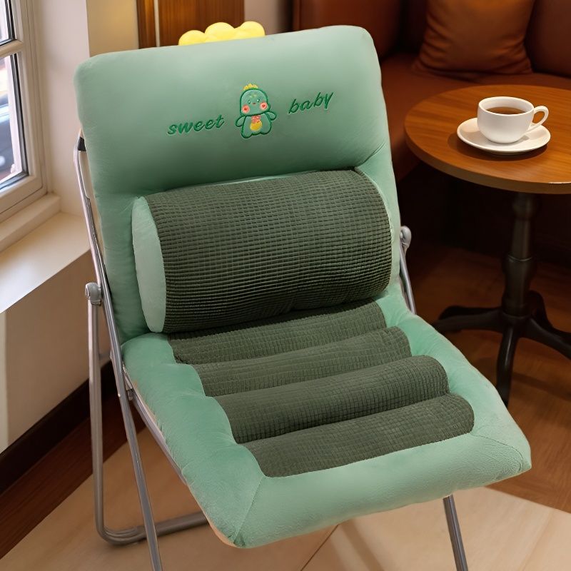 Plush seat cushion with ergonomic back support Kalsten