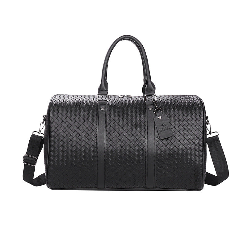 Stylish and Spacious Travel Bag in Elegant Woven Design Kalsten