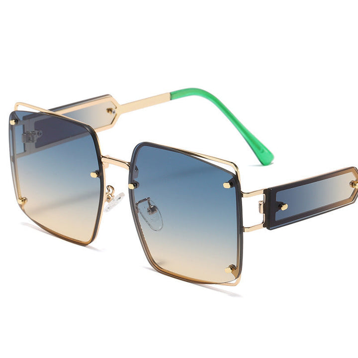 Women's elegant oversized sunglasses with distinctive geometric design Kalsten