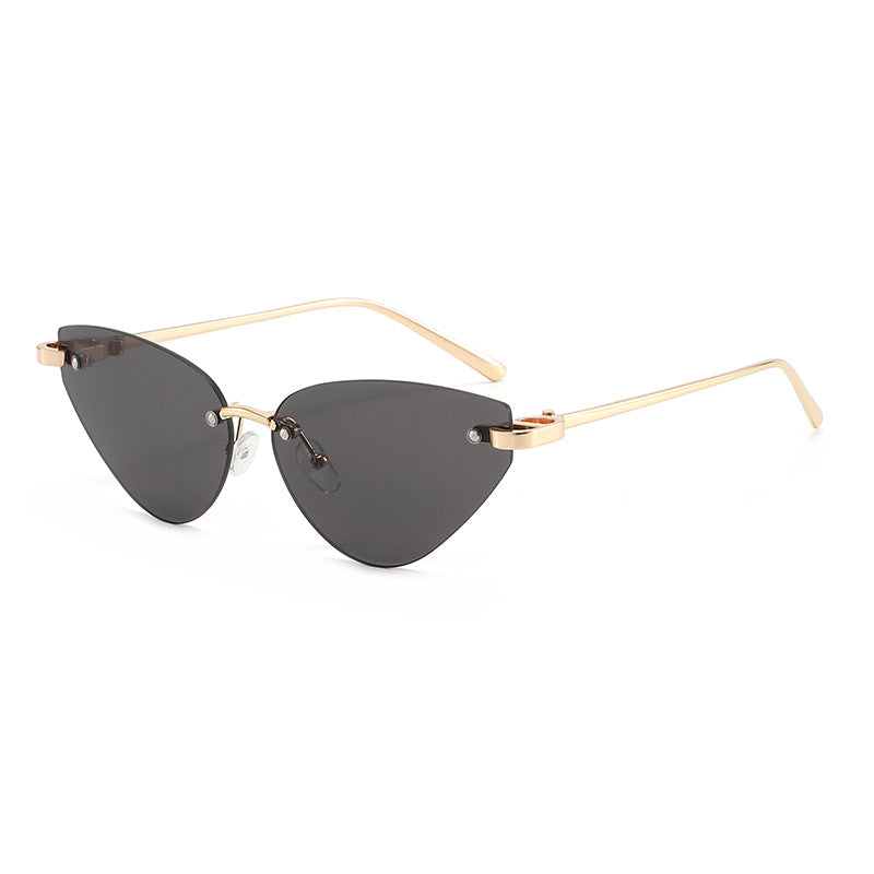 Women elegant Cat-Eye sunglasses with ultra-light metal frame Kalsten