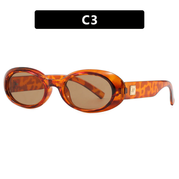 Ladies exclusive sunglasses in elegant oval design Kalsten