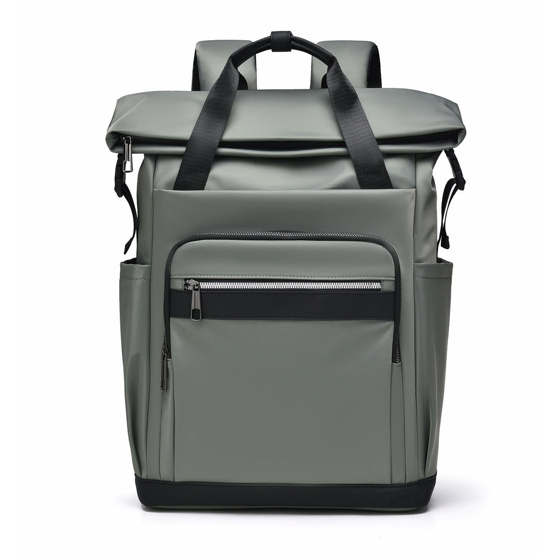 High-Capacity Waterproof Roll-Top Backpack Kalsten