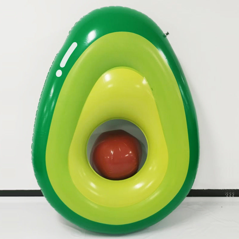 Women inflatable avocado swimming lounger Kalsten