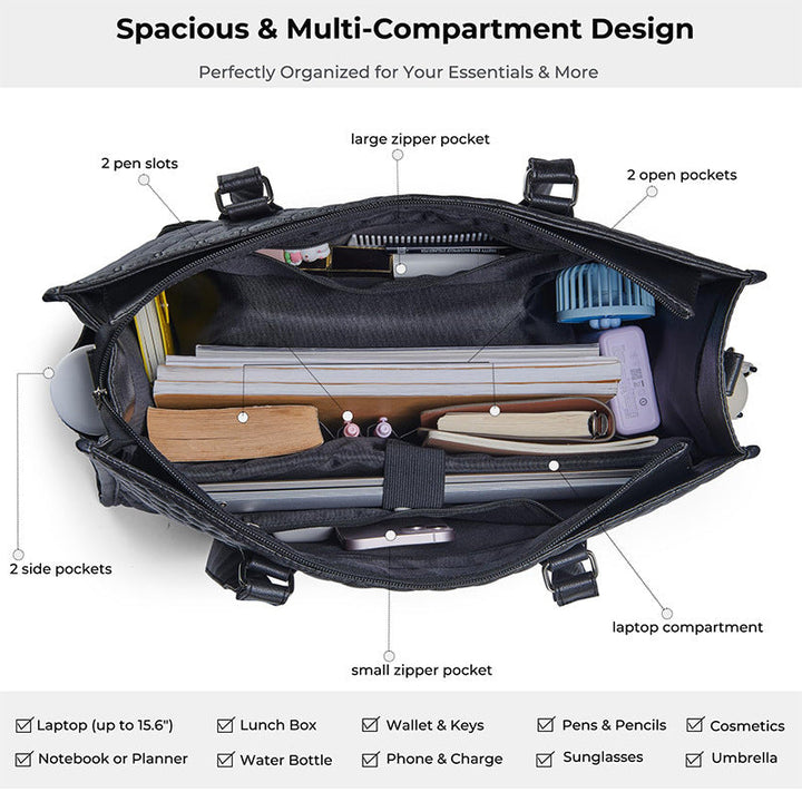 Elegant cooler bag with insulated inner compartment Kalsten