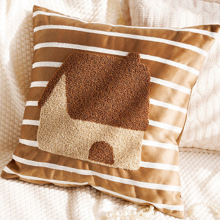 Ladies Structured Pillowcase with Elegant Striped Design Kalsten