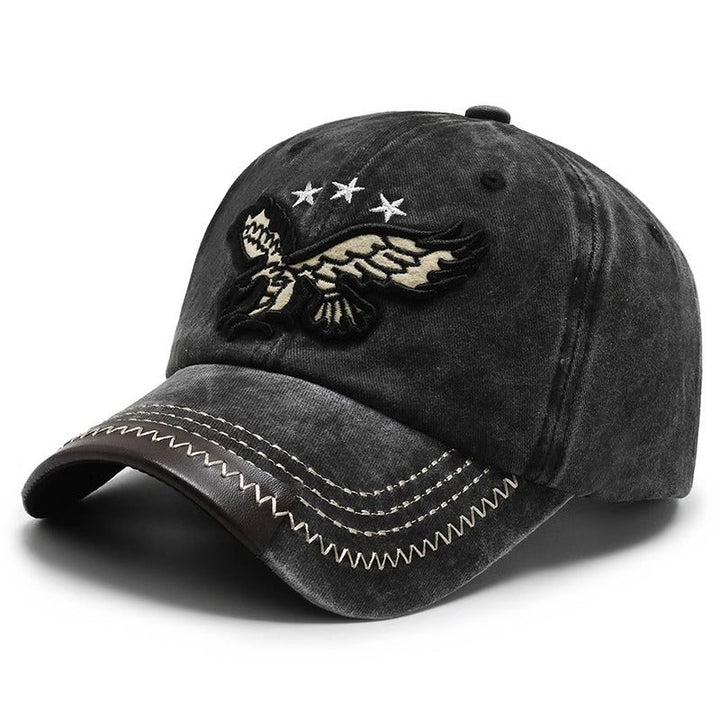 Men's Distressed Embroidered Baseball Cap Kalsten