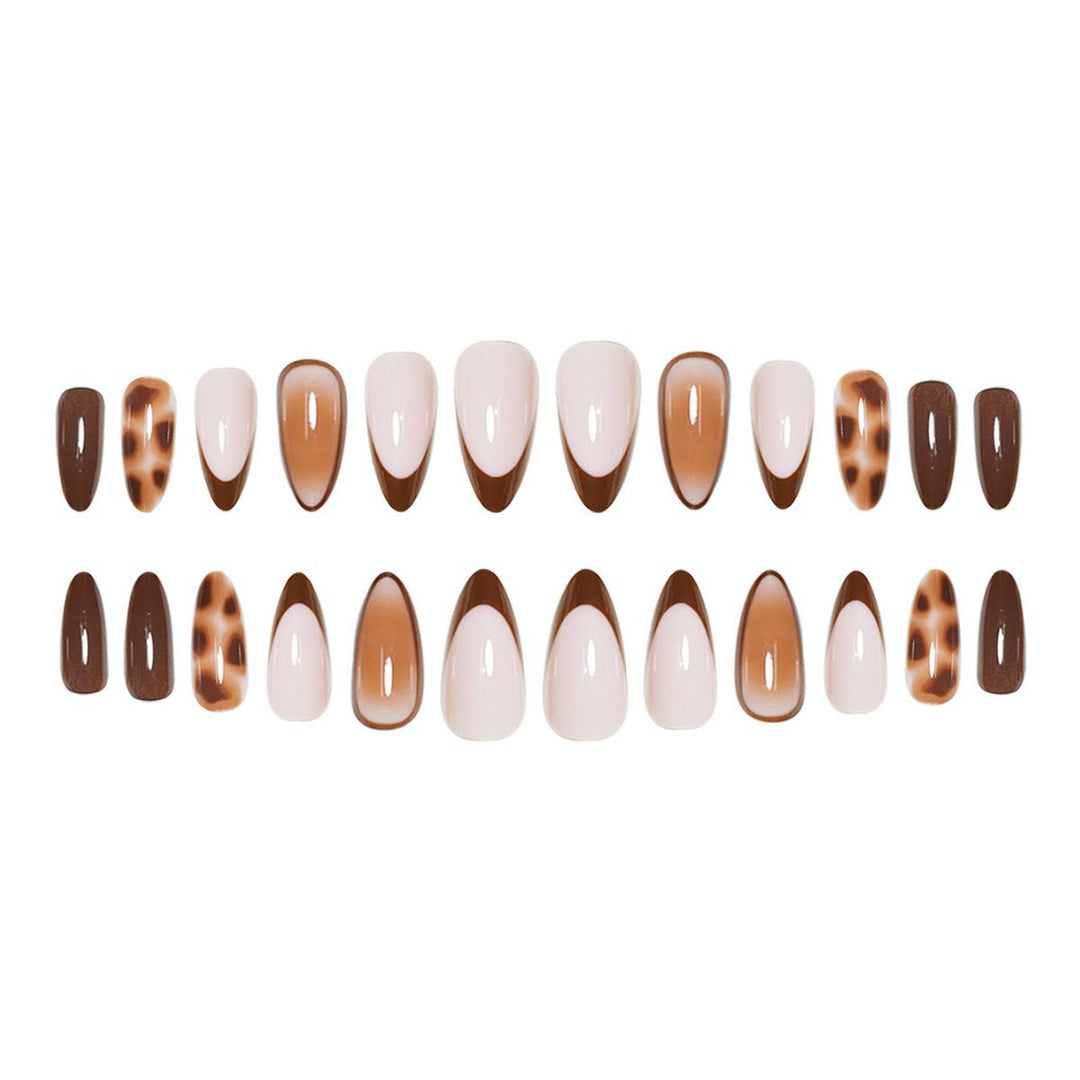 Artistic Decorative Stiletto Press-On Nails Kalsten
