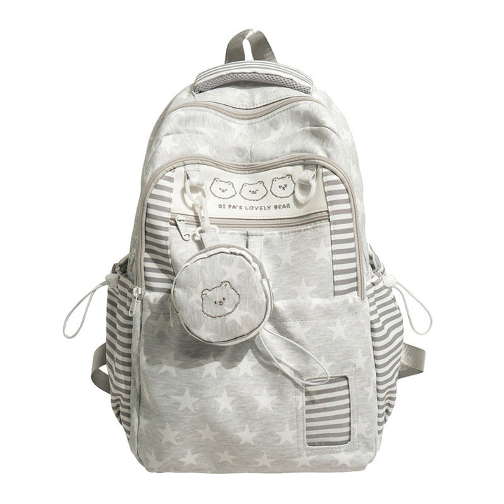 Adorable Patterned Animal School Backpack Kalsten