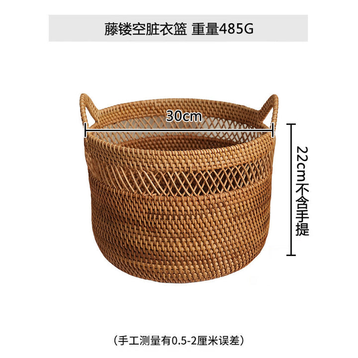 Women Elegant hand-woven basket with practical handles Kalsten