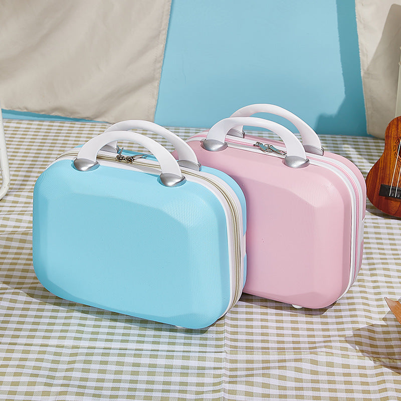 hard-shell cosmetic travel vanity case with dual top handles Kalsten