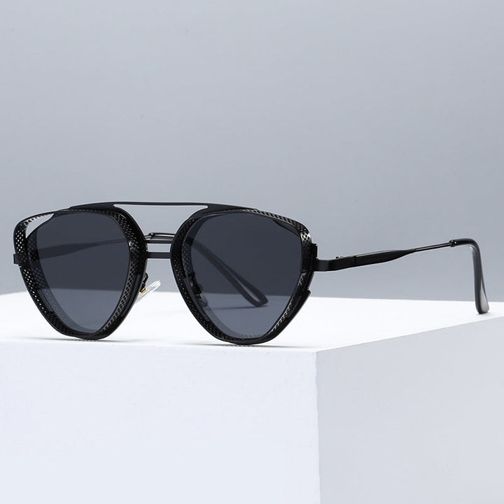Ladies extravagant sunglasses in modern polygon design Kalsten
