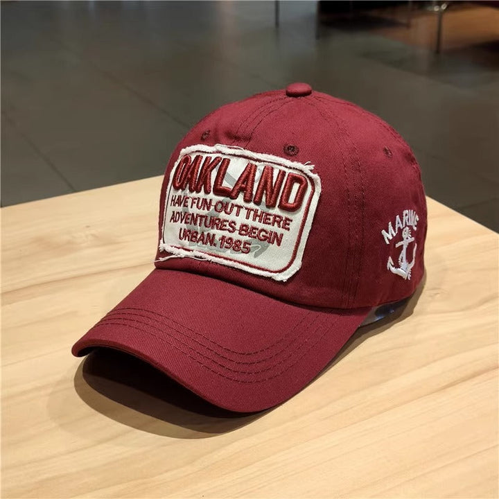 Women's Vintage-Inspired Embroidered Cap Kalsten