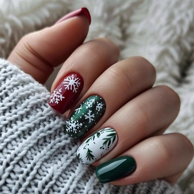 Artificial Nails in Modern Tribal Design Kalsten