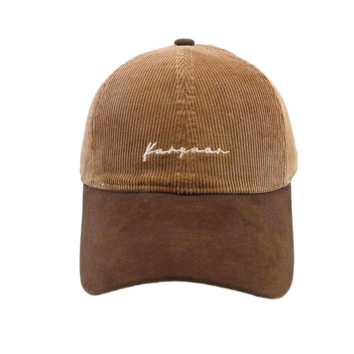 Unisex Textured Corduroy Baseball Cap Kalsten