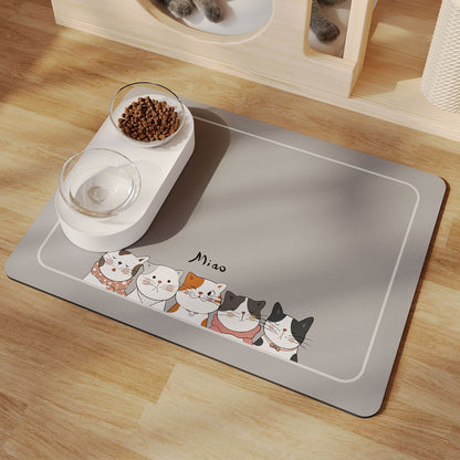 Pet Feeding Bowl Mat Acalora