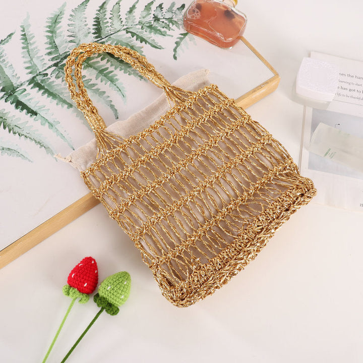 Handwoven net shopper bag Kalsten