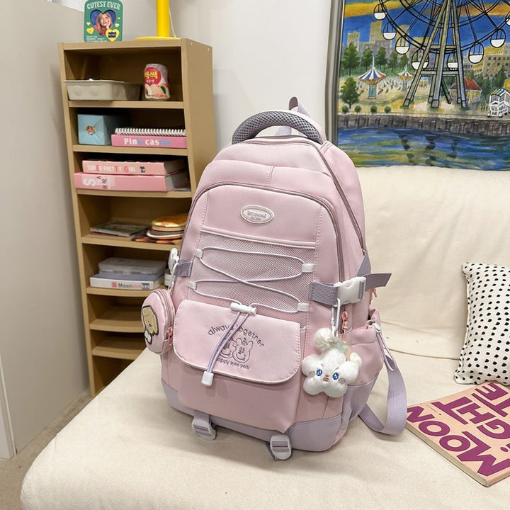 Multi-Functional Layered School Backpack