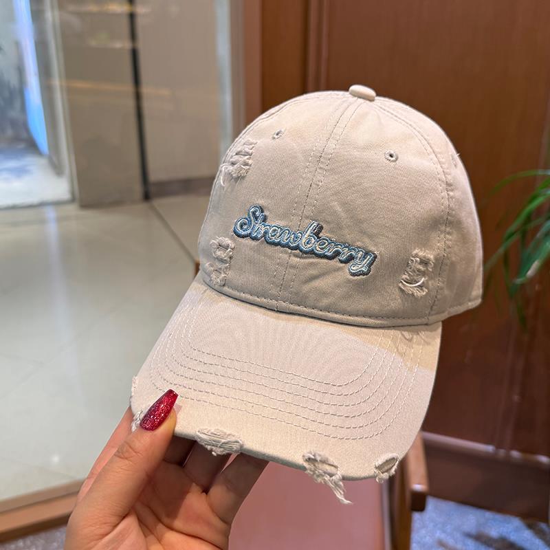 Women's Distressed Cotton Cap Kalsten